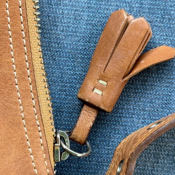 Coach Hamptons Mini Baguette in tan leather Y2K - Picture 6 of 13